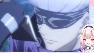Japanese loli looks at Yaya's package "Kakashi vs. Gojo Satoru" and is so cool that it's called a dr