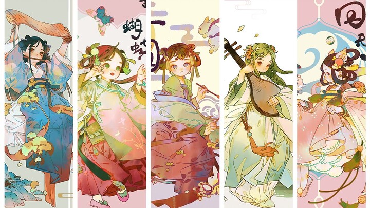 Illustration | Chinese Little Sweetheart