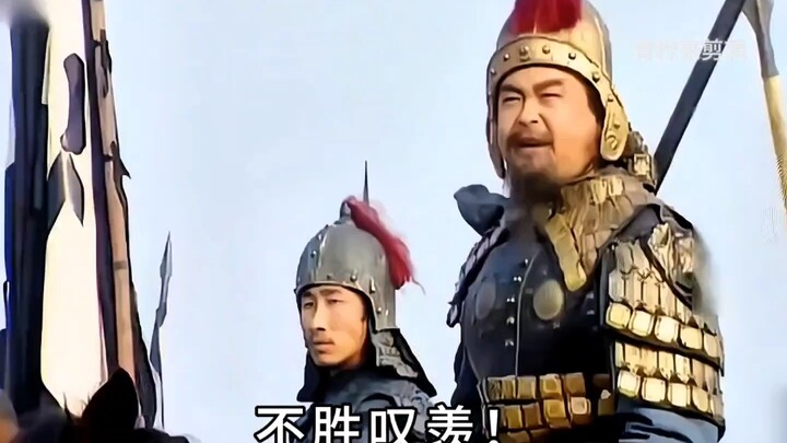 Once close friends, Guan Yu and Xu Huang can now only exchange greetings on the battlefield as times