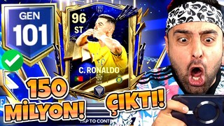 101 GEN OLDUK DÜNYA REKORU 😱 96 UTOTY CRİSTİANO RONALDO ÇIKTI ! EA FC MOBİLE 24 PAKET AÇILIMI !