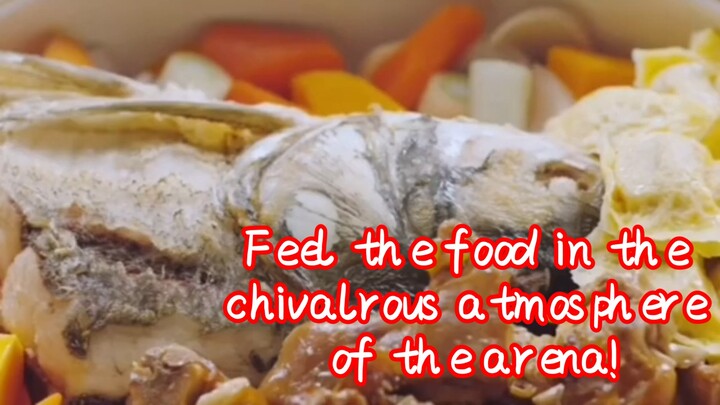 Feel the food in the chivalrous atmosphere of the arena!