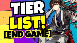 END GAME TIER LIST!!! [Tower of God: New World]