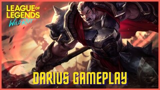 LEAGUE OF LEGENDS WILD RIFT DARIUS GAMEPLAY