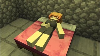Alex going cave - minecraft animation #shorts