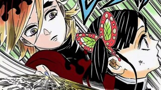 Shinobu Kocho is devoured, Kanao and Inosuke team up to fight Douma