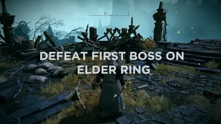 ELDEN RING-WHAT HAPPENED IF WE DEFEAT FIRST BOSS IN ELDEN RING-#FULLHD 60FPS