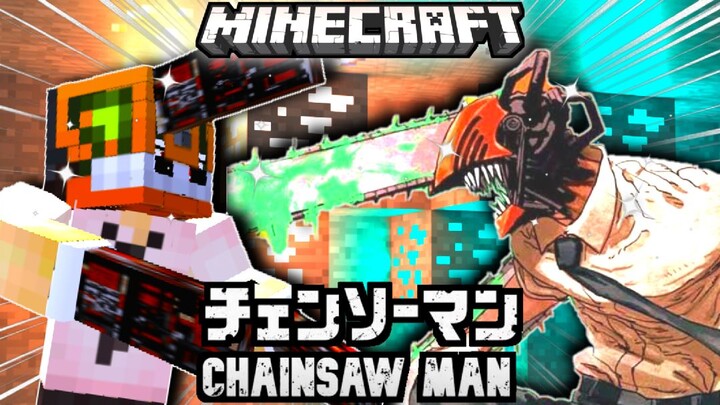 MINECRAFT TAPI AKU CHAINSAW MAN 🔥🥵