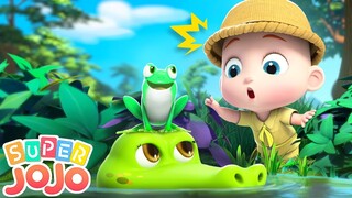 Let's Go to the Jungle +More | Family Time | Super JoJo - Nursery Rhymes | Playtime with Friends
