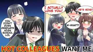 [Manga Dub] Two Hot Colleagues Are Fighting Over Me and Want Me To Choose