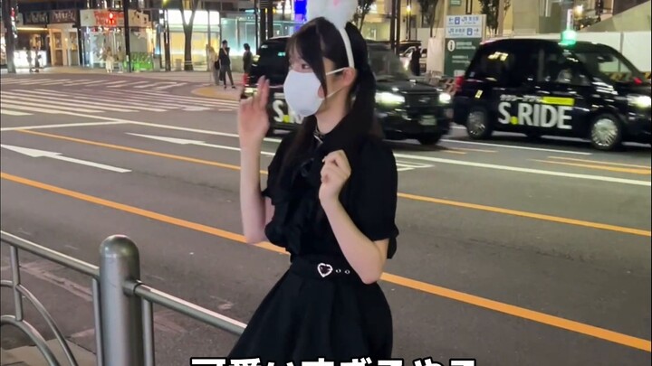 Merayu gadis Jepang di jalanan Osaka