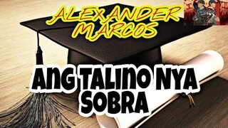 Alexander Marcos Brilliant Graduation Speech!!!Bravo....