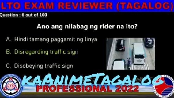 LTO exam reviewer 2022