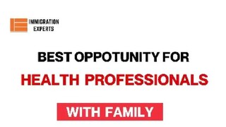 Opportunity for Health Professionals in Canada