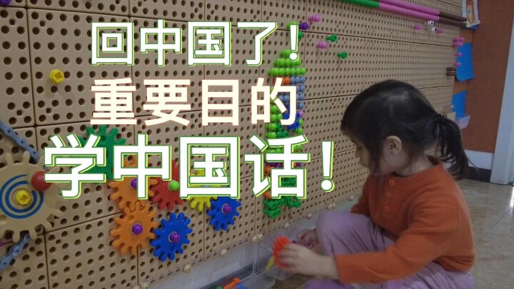 الهدف الأهم من العودة إلى الصين: على الطفل الثاني أن يتعلم اللغة الصينية!