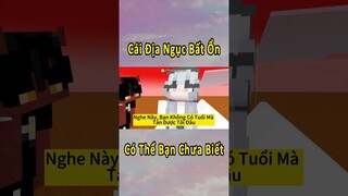 Cái Địa Ngục Bất Ổn Nhất Minecraft 🤣 #shorts