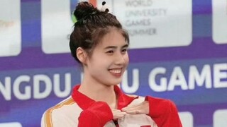 Zhang Yufei, gadis manis tingkat nasional, montase foto latihan dan kehidupan sehari-hari