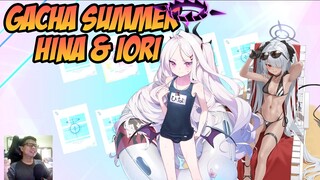 Pensi aja yuk ! Gacha Summer Hina & Iori | Blue Archive