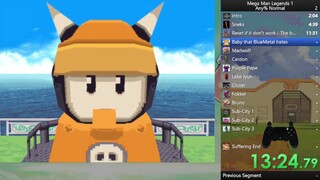 Mega Man Legends 1 Speedrun Practice #1 (Until Marlwolf)