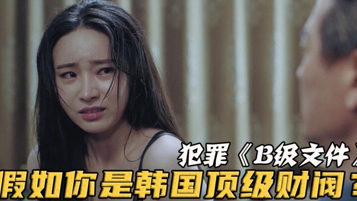 2022韩国最新犯罪片《B级文件》韩国财阀的快乐，你是无法想象！