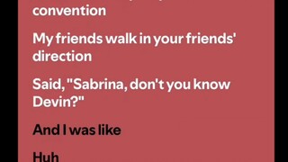 When did you get hot? By: Sabrina Carpenter