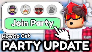 ROBLOX PARTY MODE IS HERE! (How to Get It Now)