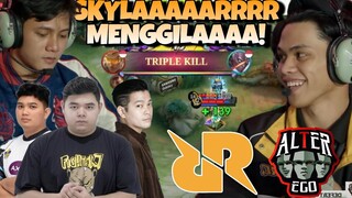 THE KING IS BACK THE KING IS BACK !!! SKYLAR MENGGILA !! RRQ VS ALTER EGO MATCH 2 MPL S13