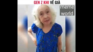 Gen Z khi về già kiểu