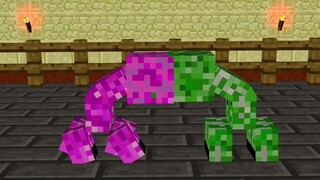 [Game] Fighting in "Minecraft"