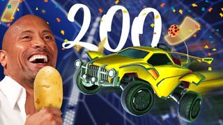 POTATO LEAGUE 200 | TRY NOT TO LAUGH Rocket League MEMES, Funny Moments and Fails RLCS