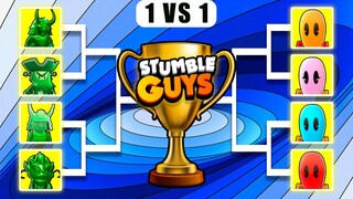 GREEN SPECIAL vs PACMAN GHOSTS SKINS Tournament in Stumble Guys🥇