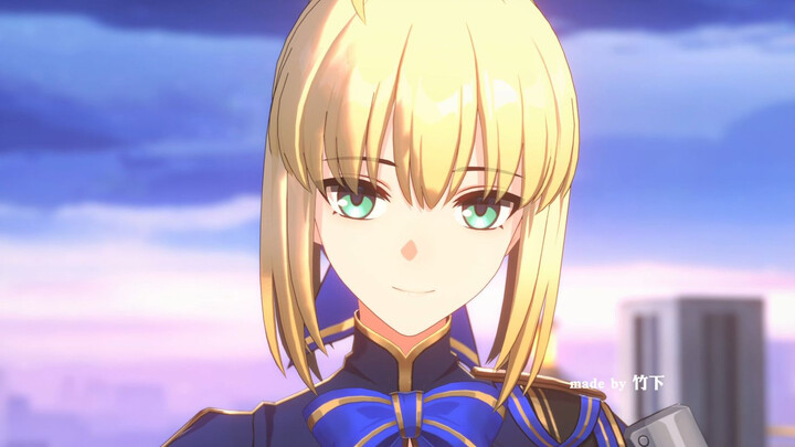 [Bengtie Animation] What? Two little grays took Saber to dinner and met a dog and red A