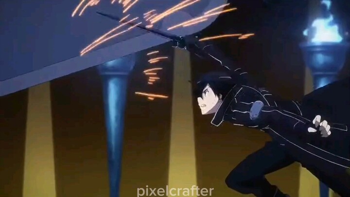 Kirito fight scene - sword art online