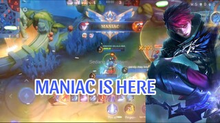 MANIAC IS HERE ☝🏻😋