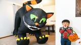 Fun Halloween Costume Dress up Pretend Play with Big Scary Cat