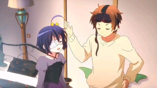 ＂吃饭睡觉打六花＂