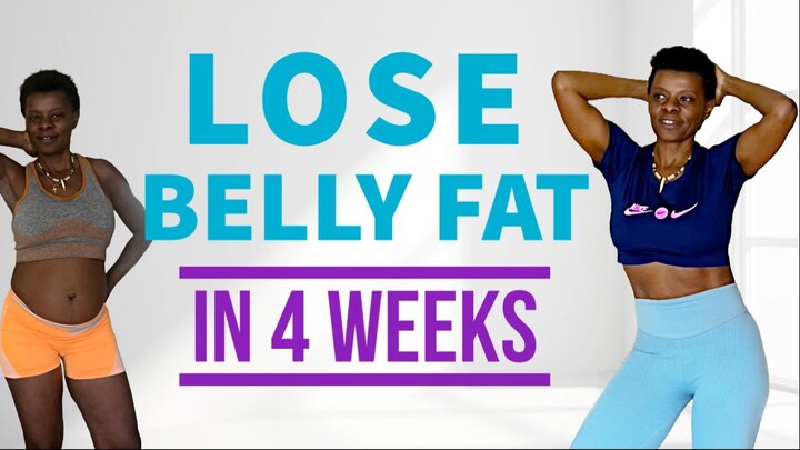 Best exercises to Lose Stubborn Belly Fat In 4 Weeks | 5 Min Low Impact HIIT