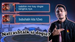 Im not H2WO | DOGIE GOT TRASHTALK BY MY TEAMMATES