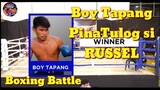 Boy Tapang Vs Russel Ng Brusko Bros Boxing  HIGHLIGHTS