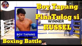 Boy Tapang Vs Russel Ng Brusko Bros Boxing  HIGHLIGHTS