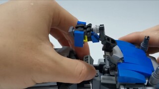 [Deformation] Building Blocks MOC Deformation 04-Latch-(Trailer Deformation--Overcoming the One-piec