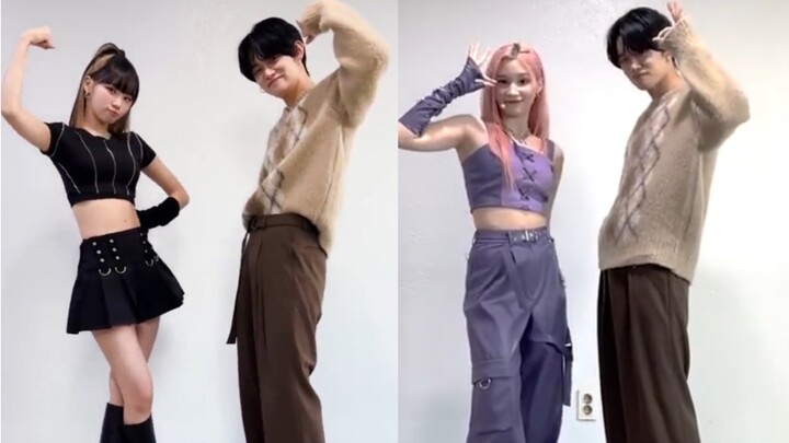 【崔然竣】同一天不同感觉的Tiotok Challenge