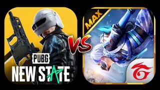 PUBG : New State VS Free Fire Max