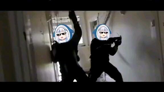 100 👮‍♀️🦈→🏡