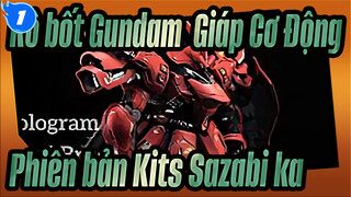 [Rô bốt Gundam  Giáp Cơ Động] MG Rô bốt Gundam  Phiên bản Kits Sazabi .ka, WIP montage_1