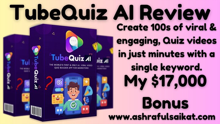 TubeQuiz AI Review - Generate Viral Quiz Videos in Minutes