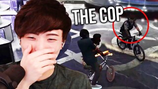 THIS BMX HEIST CHASE IS HILARIOUS