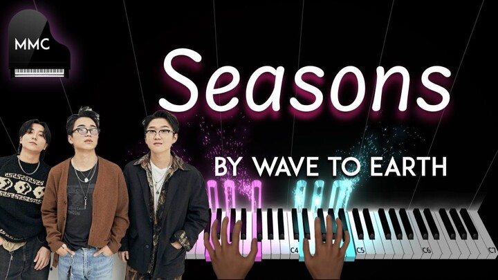 Seasons by Wave to Earth piano cover + sheet music + lyrics