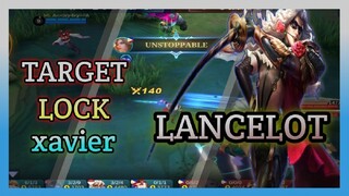 LATEGAME LANCELOT GAMEPLAY TARGETLOCK XAVIER |MLBB|