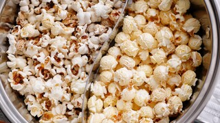 Food making- Two kinds of popcorn