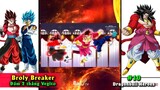 Tiến hóa sức mạnh Super Dragon ball Heroes [Phần 10] Broly đánh hai thằng Vegito như con
